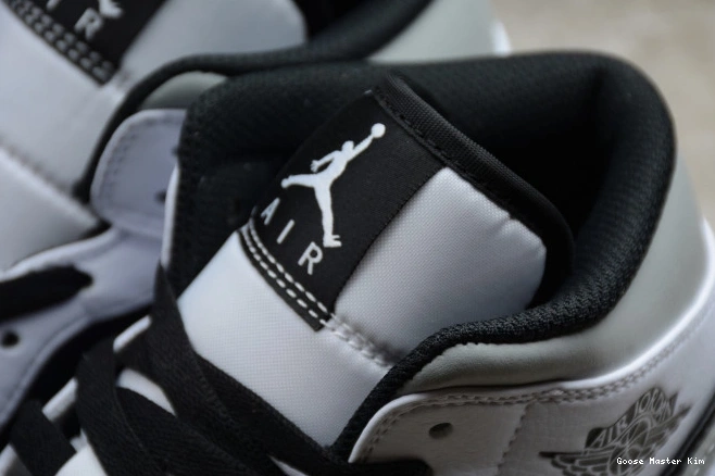 Mid White Jordan AIR 1 Shadow 554724-073 0617